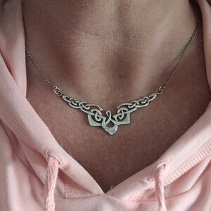 Sterling Celtic Knot Necklace